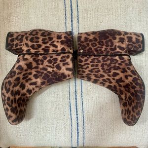SAM & LIBBY Leopard Print Boots